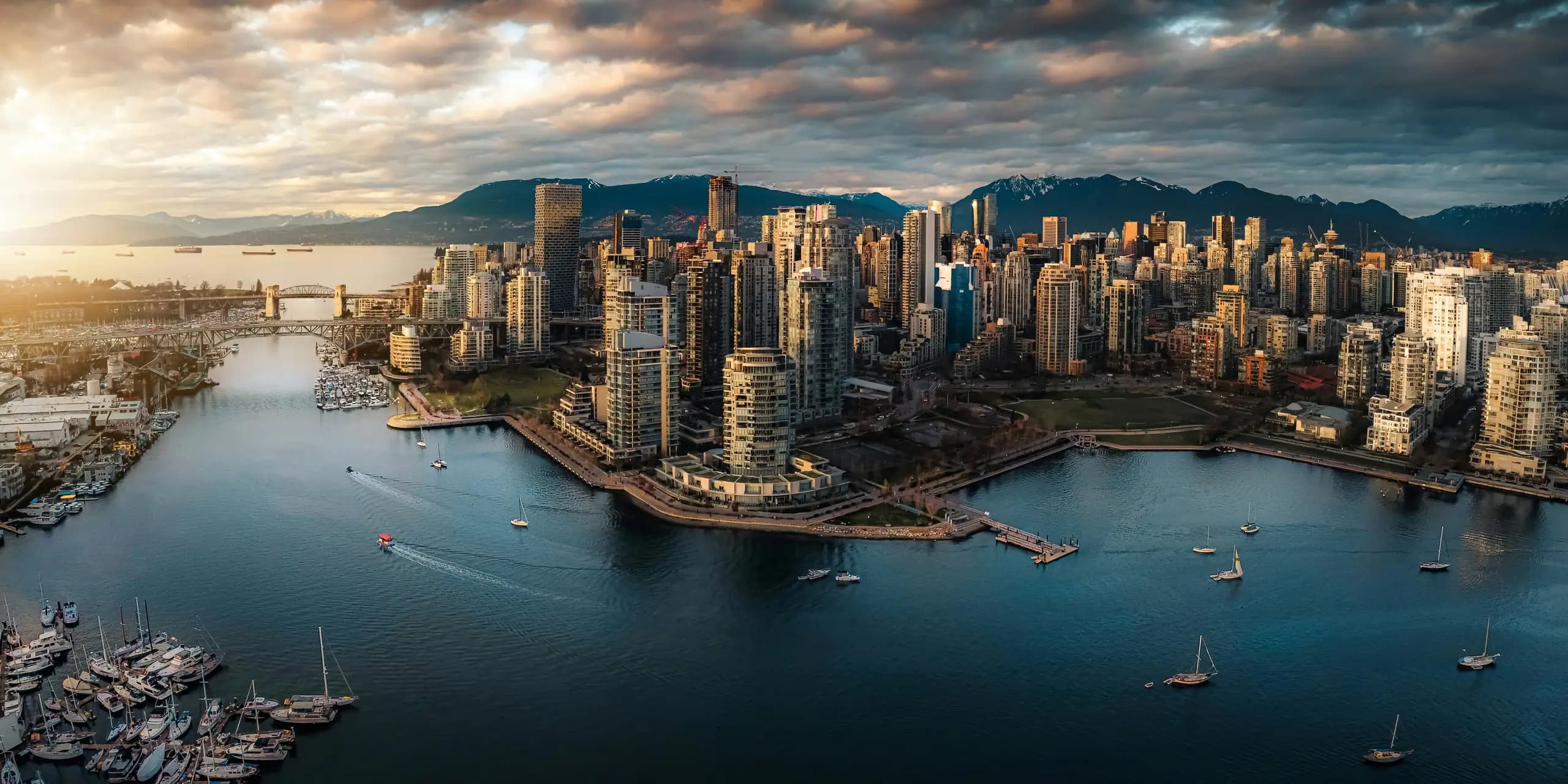 Vancouver skyline, British Columbia